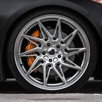 20x10 blaque diamond bd-f20 brushed silver (deep concave) (flow forged) (true directional) (right) (custom)