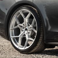 20x10 blaque diamond bd-f25 brushed silver (deep concave) (flow forged) (custom)