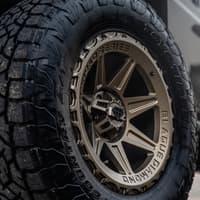 20x10 blaque diamond off-road bd-o102 matte bronze (flow forged) 5x5/127 5x5.5/139.7 -18mm