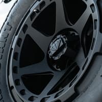 17x9 blaque diamond off-road bd-o728 matte textured black (flow forged) 5x5/127 5x5.5/139.7 1mm