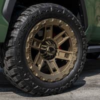 17x9 blaque diamond off-road bd-o801 matte bronze (flow forged) 5x5/127 5x5.5/139.7 1mm