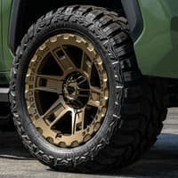 18x9 blaque diamond off-road bd-o801 matte bronze (flow forged) 6x135 6x5.5/139.7 1mm