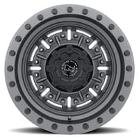 20x9.5 black rhino abrams gun black w/ machined dark tint lip 8x170 -18mm