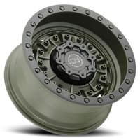 (clearance - no returns) 17x9.5 black rhino abrams od green 6x5.5/139.7 -18mm