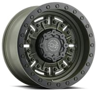 (clearance - no returns) 17x9.5 black rhino abrams od green 6x5.5/139.7 -18mm