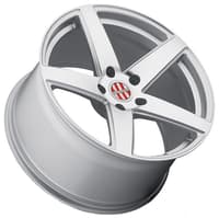 (clearance - no returns) 19x11 victor equipment baden silver w/ mirror cut face (rotary forged) 5x130 55mm