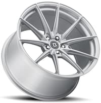 (clearance - no returns) 20x10.5 brada cx1 brushed silver (rotary forged) (super deep concave) (custom)