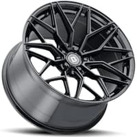 (clearance - no returns) 20x11 brada cx3 gloss black (rotary forged) (super deep concave) (custom)