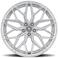 (clearance - no returns) 20x9 brada cx3 brushed silver (rotary forged) (semi concave) (custom)