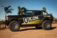 icon 2021-2023 ford bronco, rear billet upper trailing arm kit 44100