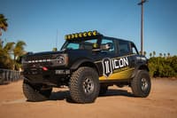 icon 2021-2023 ford bronco, rear billet upper trailing arm kit 44100