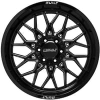 22x10 built off-road bto-2 gloss black milled 6x135 6x5.5/139.7 -19mm