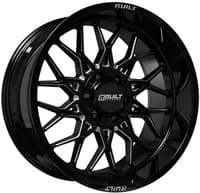 20x10 built off-road bto-2 gloss black milled 6x135 6x5.5/139.7 -19mm
