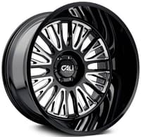 Cali Off-Road Vertex 9116 Gloss Black Milled