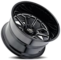 24x14 cali off-road auburn 9117 gloss black milled 6x5.5/139.7 -76mm (* may require trimming)