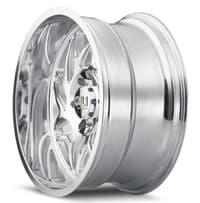 Cali Off-Road Gemini 9112P Polished w/ Milled Spokes