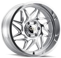 Cali Off-Road Gemini 9112P Polished w/ Milled Spokes