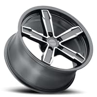 20x11 camaro iroc-z replica wheel grey machined face z10 5x120 43mm