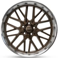22x12 corsart kingpin 5 r504 matte bronze diamond cut lip 5x5.5/139.7 0mm