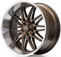 22x10.5 corsart alcatraz r509 matte bronze milled diamond cut lip 5x5.5/139.7 0mm