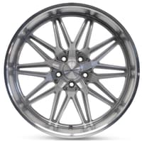 20x8.5 corsart alcatraz r510 gloss brushed diamond cut lip 5x5.5/139.7 6mm