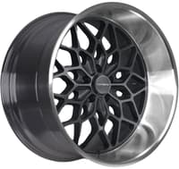 20x8.5 corsart gunner r511 matte gunmetal diamond cut lip 5x4.75/120.7 6mm