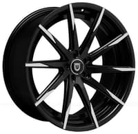 Lexani CSS-15 Gloss Black w/ Machined Tips