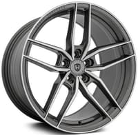 20x8.5 curva concepts cff25 gunmetal machined (flow forged) (custom)