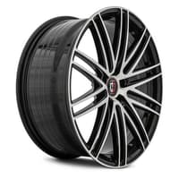 20x9 curva concepts cff50 gloss black machined (flow forged) 5x115 15mm