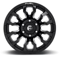 20x9 fuel off-road blitz gloss black milled d673 6x135 1mm