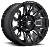 22x10 fuel off-road blitz gloss black milled d673 8x180 -18mm