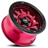(clearance - no returns) 17x9 dirty life 9313 nigma race beadlock candy red w/ black ring (true beadlock) 6x5.5/139.7 -38mm