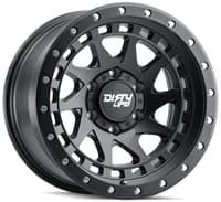 17x9 dirty life 9311 enigma pro matte black w/ simulated beadlock black ring 6x5.5/139.7 -12mm