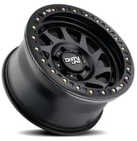 17x9 dirty life 9313 nigma race beadlock matte black (true beadlock) 5x5/127 -38mm
