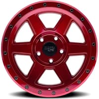 (clearance - no returns) 20x10 dirty life 9315 compound crimson candy red 6x135 -25mm