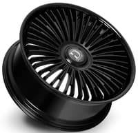 22x9.5 dolce luxury razzo matte black w/ gloss black lip 6x135 6x5.5/139.7 35mm