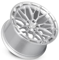 22x9 dolce performance magari gloss silver 5x115 15mm