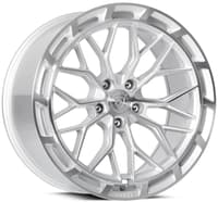 22x9 dolce performance magari gloss silver 5x120 30mm