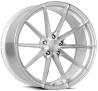 20x8.5 dolce performance veloce gloss silver machined 5x112 28mm