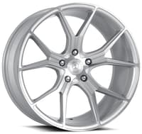 19x8.5 dolce performance element gloss silver machined 5x120 28mm