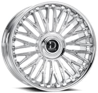 22x9 dolce luxury lusso chrome 18mm (custom)