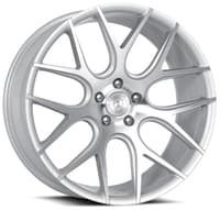 19x8.5 dolce performance monza gloss silver machined 5x120 28mm