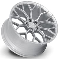 18x8.5 dolce performance pista gloss silver machined 5x112 35mm