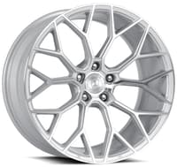 20x8.5 dolce performance pista gloss silver machined 5x112 35mm