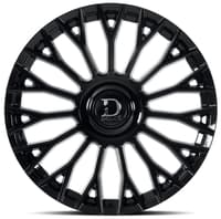24x10 dolce luxury roma gloss black 25mm (custom)