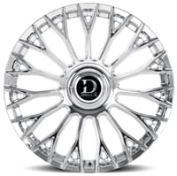24x10 dolce luxury roma chrome 35mm (custom)