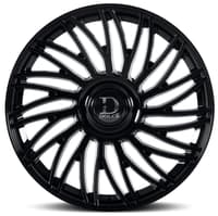 22x9.5 dolce luxury sesto gloss black 6x135 6x5.5/139.7 35mm