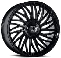22x9.5 dolce luxury sesto gloss black 6x135 6x5.5/139.7 18mm