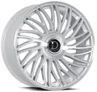 Dolce Luxury Sesto Gloss Silver Brushed