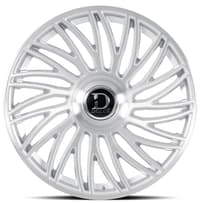 24x10 dolce luxury sesto gloss silver brushed 6x135 6x5.5/139.7 35mm